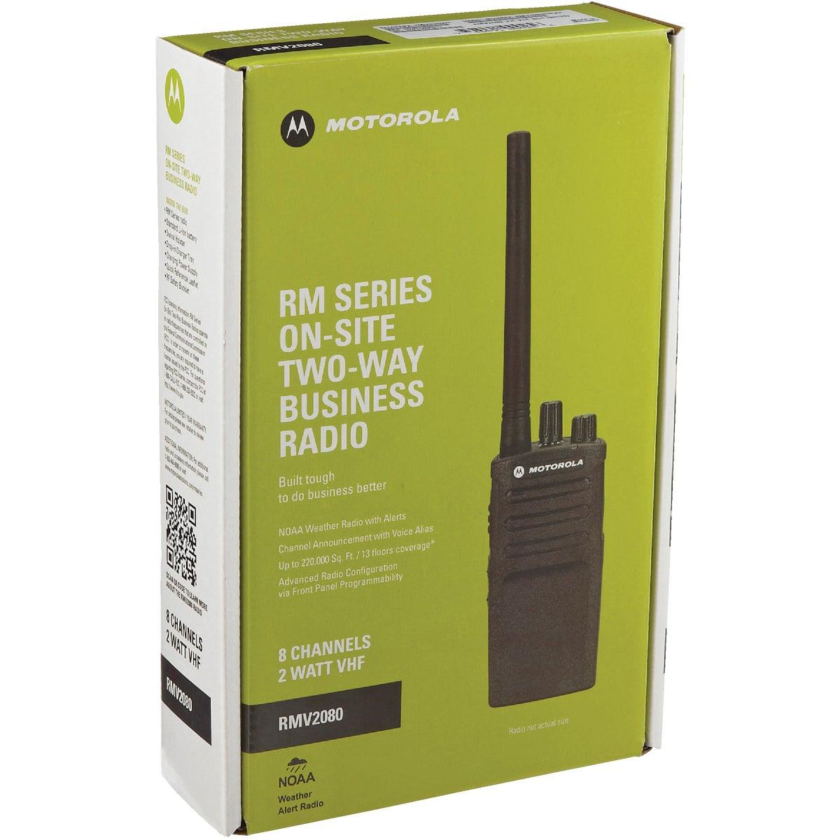 Motorola 8 Channel VHF Two-Way Business Radio