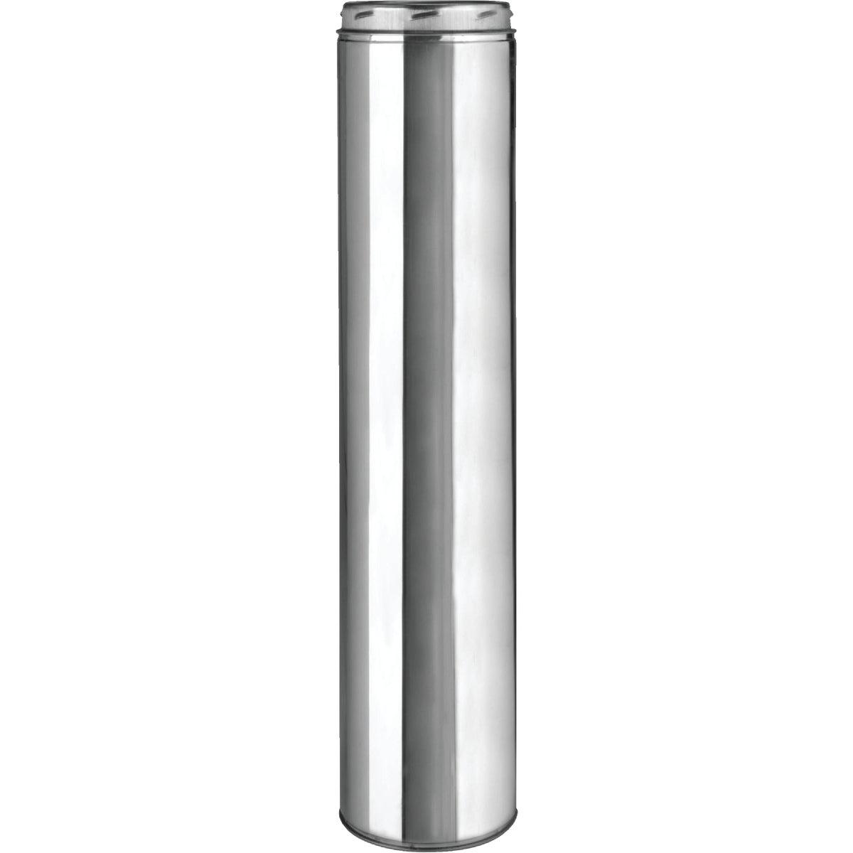 SELKIRK Sure-Temp 6 In. x 48 In. Stainless Steel Insulated Pipe