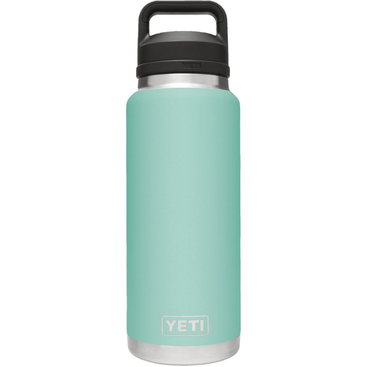 Yeti Rambler 36 Oz. Seafoam Stainless Steel Insulated Vacuum Bottle with Chug Cap